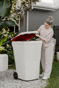 Load image into Gallery viewer, Wheelie Bin Cover - White - 120L (PRE-ORDER)